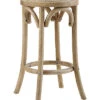 Rae Rattan Seat Backless Counter Stool Home 2 Rae Rattan Seat Backless Counter Stool Home -Linon 3050011599 RLLD 1