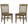 Bramwell Natural Dining Chairs Set Of 2 Home -Linon 3050022816 RLLD 1