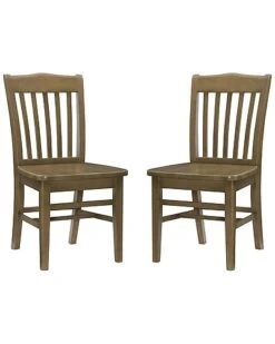 Bramwell Natural Dining Chairs Set Of 2 Home