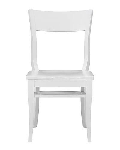 Chandler White Side Chairs Set Of 2 Home 4 Chandler White Side Chairs Set Of 2 Home - Image 2
