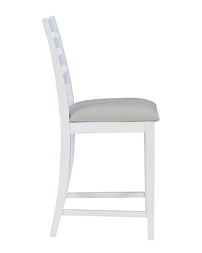 Lynn Upholstered Counter Stools Set Of 2 Home 4 Lynn Upholstered Counter Stools Set Of 2 Home - Image 3