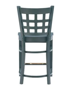 La Green Counter Stools Set Of 2 Home -Linon 3050022836 RLLD 3