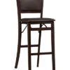 Keira Pad Back Folding Bar Stool Home -Linon 3050102436 RLLD 1