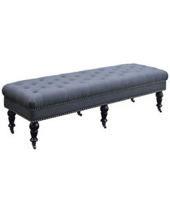 Tess Charcoal 62in Bench Home