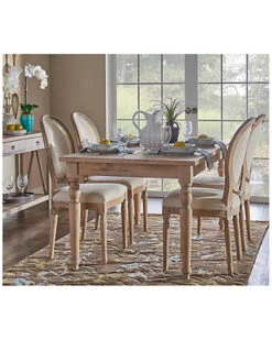 Brigthon Light Natural Brown Table Home -Linon 3050131577 RLLD 4