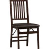 Triena Mission Back Foliding Chair Home -Linon 3050181957 RLLD 1