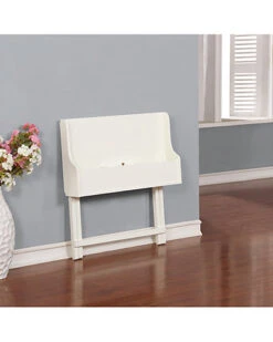 Coy White Folding Desk Home -Linon 3050285535 RLLD 5