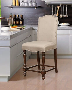 Willow Counter Stool Home -Linon 3050297328 RLLD 2