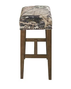 The Mossy Oak Nativ Living Backless Bar Stool Home -Linon 3050297342 RLLD 3
