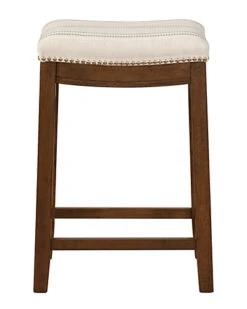 Claridge Natural Bar Stool Home -Linon 3050297350 RLLD 4