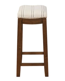 Claridge Natural Bar Stool Home -Linon 3050297350 RLLD 5