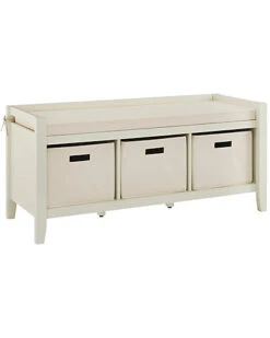 Ay Cream Entryway Bench Home