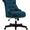 Sinclair Azure Blue Office Chair Home -Linon 3050297402 RLLD 1
