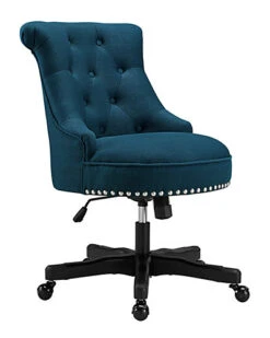 Sinclair Azure Blue Office Chair Home