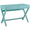 Peggy Blue Writing Desk Home -Linon 3050297434 RLLD 1