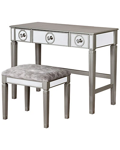 Madison Silver Vanity Set Home 3 Madison Silver Vanity Set Home
