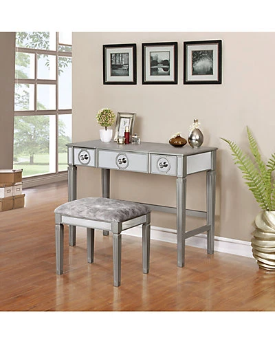 Madison Silver Vanity Set Home 5 Madison Silver Vanity Set Home - Image 3