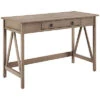 Titian Rustic Gray Desk Home -Linon 3050314351 RLLD 1