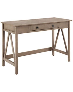 Titian Rustic Gray Desk Home