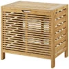 Bracken Bamboo Hamper Home -Linon 3050314381 RLLD 1