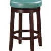 Maya Teal 24 Counter Stool Home -Linon 3050314386 RLLD 1