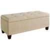 Carmen Shoe Storage Ottoman Home -Linon 3050350024 RLLD 1