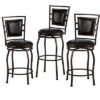 Set Of 3 Townsend Adjustable Stools Home -Linon 3050526102 RLLD 1