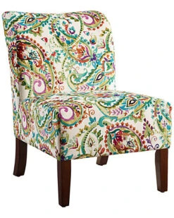 Julie Curved Back Slipper Chair Home