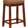 Claridge Cognac Counter Stool Home -Linon 3050588722 RLLD 1