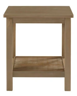Candler Driftwood End Table Home