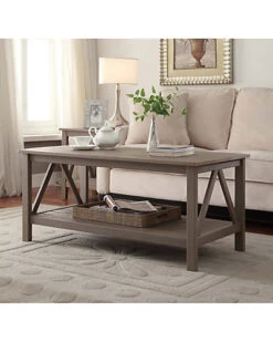 Candler Driftwood Coffee Table Home