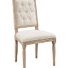 Avalon Linen Tufted Square Back Dining Chairs Set Of Two Home 2 Avalon Linen Tufted Square Back Dining Chairs Set Of Two Home -Linon 3050634744 RLLD 1