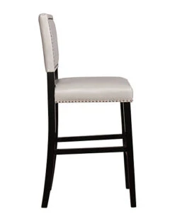Blake Dove Gray Bar Stool Home -Linon 3050634749 RLLD 3
