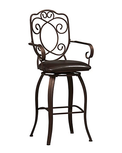 Crested Back Bar Stool Home 3 Crested Back Bar Stool Home