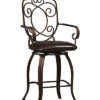 Crested Back Counter Stool Home -Linon 3050634775 RLLD 1
