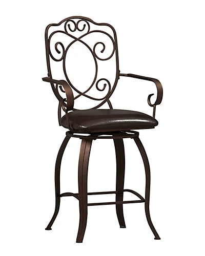 Crested Back Counter Stool Home 3 Crested Back Counter Stool Home