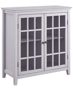 Slie Gray Double Door Cabinet Home