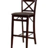 Triena X Back Folding Bar Stool Home -Linon 3050634872 RLLD 1