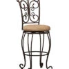 Gathered Back Bar Stool Home -Linon 3050654613 RLLD 1
