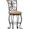 Gathered Back Counter Stool Home -Linon 3050712446 RLLD 1