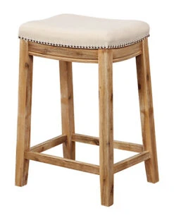 Claridge Acacia Counter Stool Home