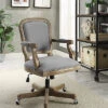 Maybell Office Chair Light Gray Home
