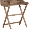 Coy Gray Wash Folding Desk Home -Linon 3050730230 RLLD 1