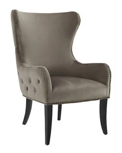 Salem Beige Round Back Chair Home