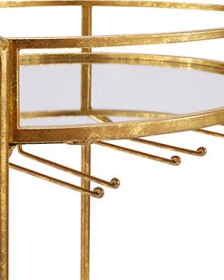 Metal Bar Cart Home -Linon 3050812700 RLLD 4