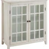 Argo Antique Double Door Cabinet Home -Linon 3050849394 RLLD 1