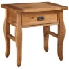 Santa Fe End Table Home -Linon 3050849420 RLLD 1