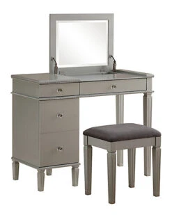 Alexanderia Silver Vanity Home