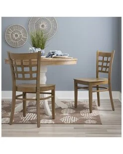 La Side Chairs Set Of 2 Home -Linon 3050870914 RLLD 4