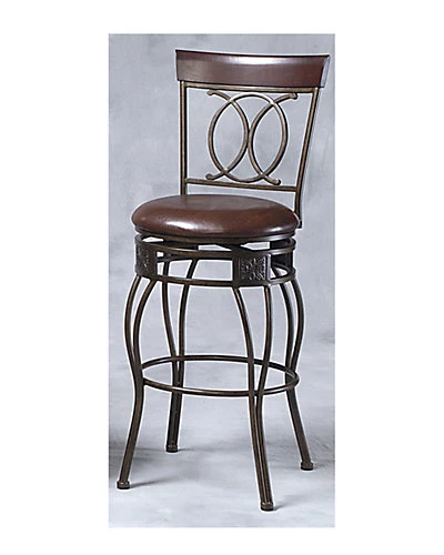 O & X Back Bar Stool Home 4 O & X Back Bar Stool Home - Image 2